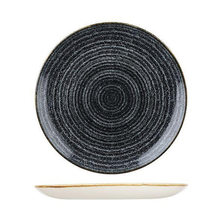 ROUND PLATE - COUPE, 288mm, CHARCOAL