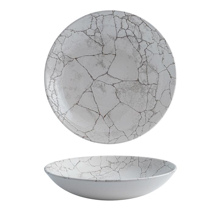 Round Coupe Bowl - 248Mm from Churchill. made out of Porcelain and sold in boxes of 12. Hospitality quality at wholesale price with The Flying Fork!
