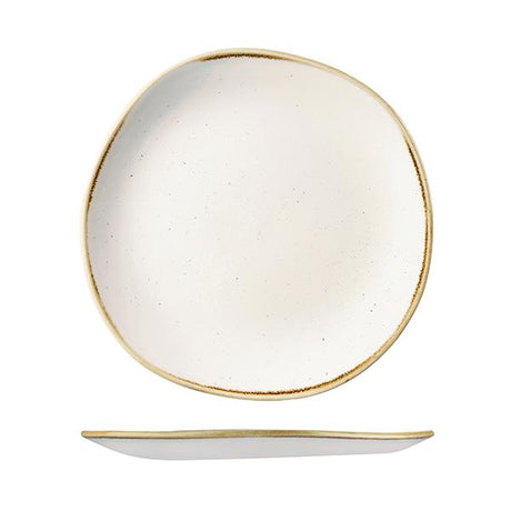 TRACE PLATE - 264mm, BARLEY WHITE