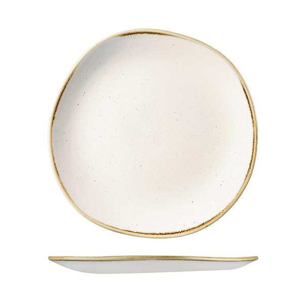 TRACE PLATE - 264mm, BARLEY WHITE