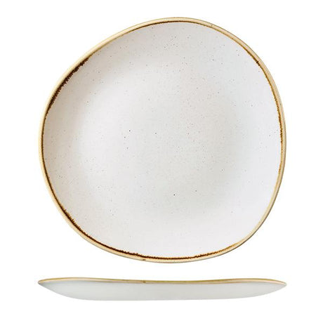 TRACE PLATE - 286mm, BARLEY WHITE
