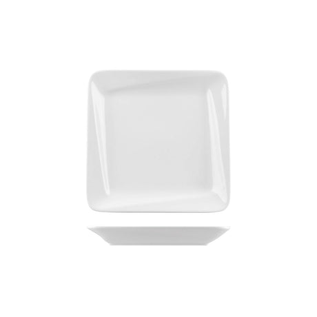 SLANT SQUARE PLATE- 255mm, Bistro