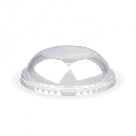 150ml (5oz) Ice Cream Cup PET Dome Lid - clear from BioPak. Compostable, made out of PET Plastic and sold in boxes of 1. Hospitality quality at wholesale price with The Flying Fork!