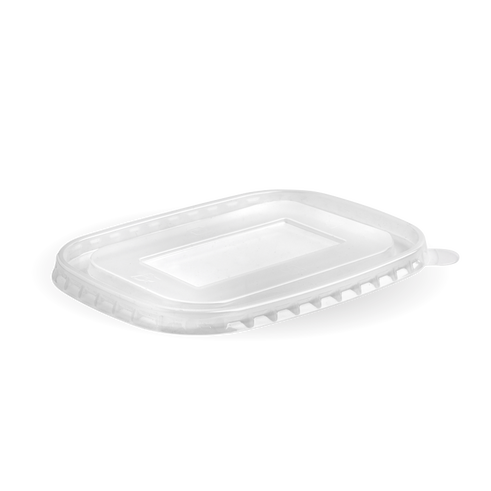 Pp Paper Container Lid from Biopak. Compostable and sold in boxes of 1. Hospitality quality at wholesale price with The Flying Fork!