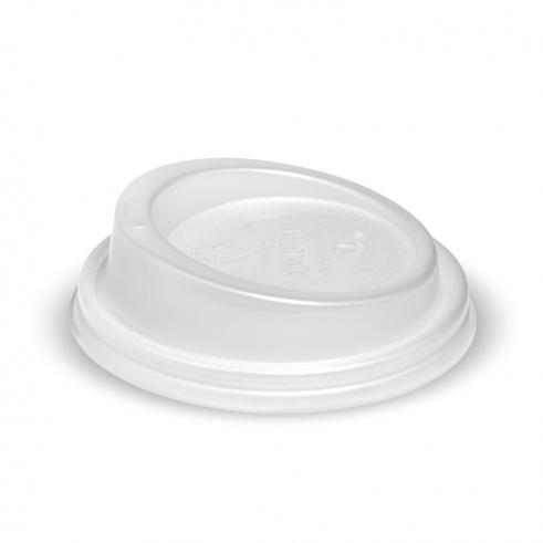 6, 8, 10 and 12(80mm)oz PLA small lid - clear from BioPak. Compostable, made out of Bioplastic and sold in boxes of 1. Hospitality quality at wholesale price with The Flying Fork!