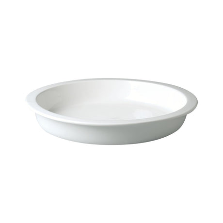 Gastronorm Pan Round- 4400Ml, Buffet from Australia Fine China. made out of Porcelain and sold in boxes of 1. Hospitality quality at wholesale price with The Flying Fork!