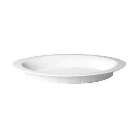Oval Dish- 560Mm, Buffet from Australia Fine China. made out of Porcelain and sold in boxes of 1. Hospitality quality at wholesale price with The Flying Fork!