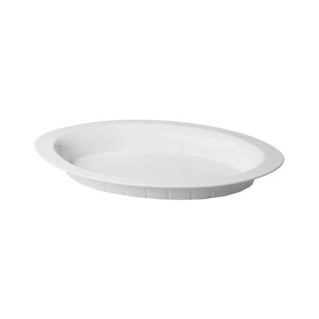 Oval Dish - 1030Ml, Buffet from Australia Fine China. made out of Porcelain and sold in boxes of 1. Hospitality quality at wholesale price with The Flying Fork!