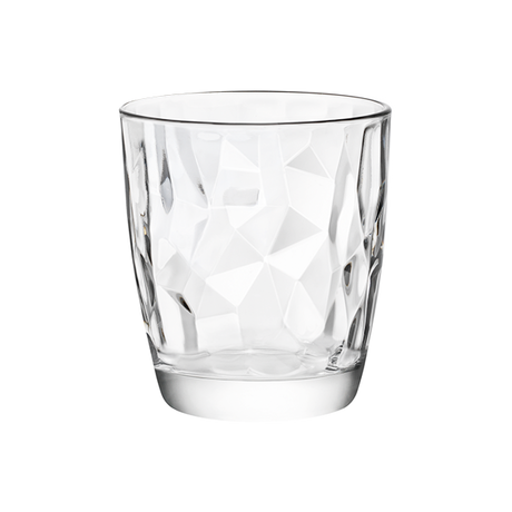 Diamond Dof 385Ml from Bormioli Rocco. Fine rim, made out of Glass and sold in boxes of 4. Hospitality quality at wholesale price with The Flying Fork!