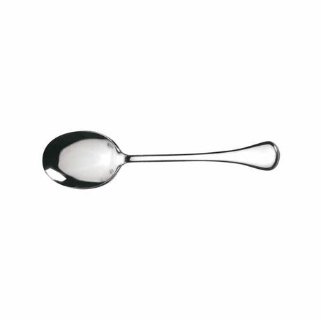 Soup Spoon - Puccini from Sant' Andrea. made out of Stainless Steel and sold in boxes of 12. Hospitality quality at wholesale price with The Flying Fork!