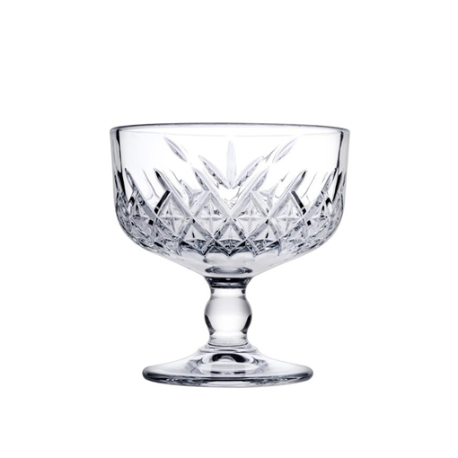 Timeless Dessert-275Ml from Pasabahce. made out of Glass and sold in boxes of 24. Hospitality quality at wholesale price with The Flying Fork!