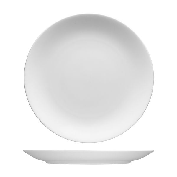Coupe Plate - 215Mm, Caldera from Fortessa. made out of Bone China and sold in boxes of 24. Hospitality quality at wholesale price with The Flying Fork!