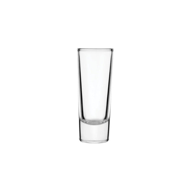 Tequila Shooter - 59 ml from Libbey. made out of Glass and sold in boxes of 48. Hospitality quality at wholesale price with The Flying Fork!