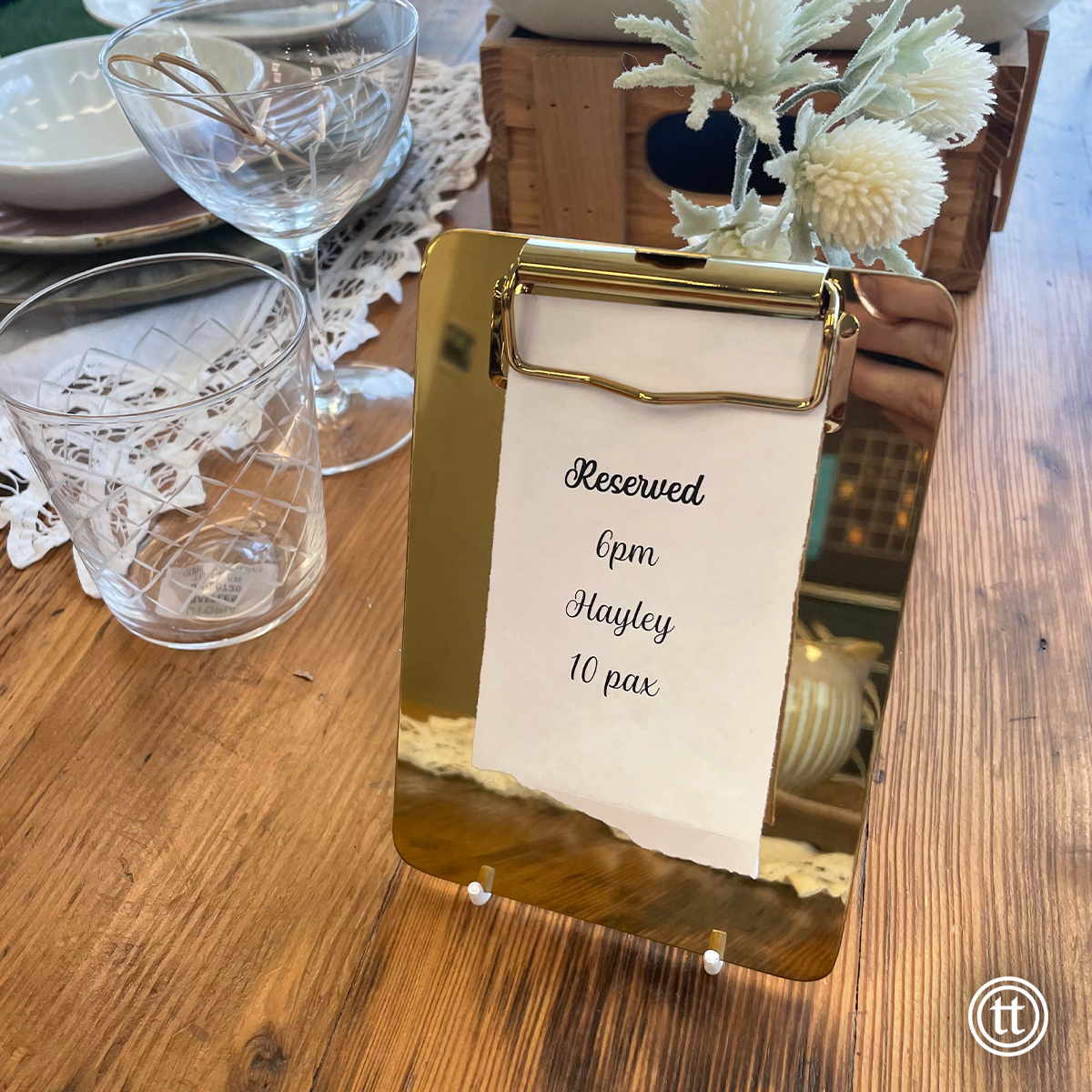 Clipboard - 105 x 150Mm, Gold