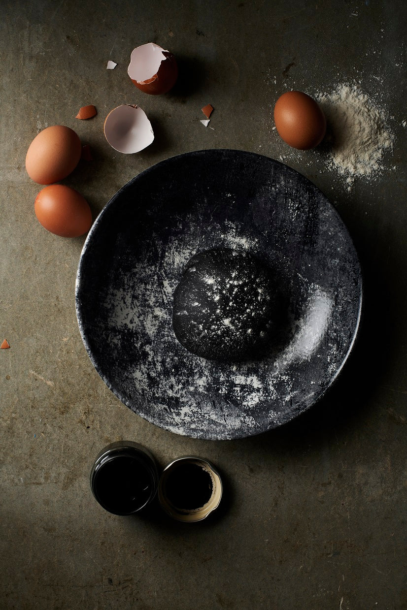 Round Coupe Bowl - 182mm, Lamp Black: Pack of 12