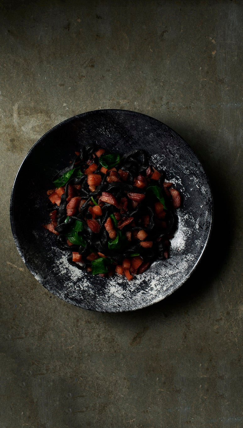 Round Coupe Bowl - 248mm, Lamp Black: Pack of 12