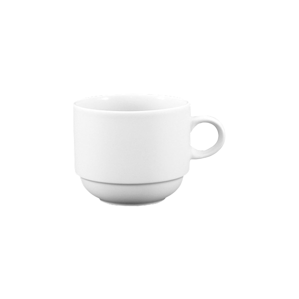 Coffee Cup - 240Ml, Ilona from Fortessa. made out of Bone China and sold in boxes of 24. Hospitality quality at wholesale price with The Flying Fork!