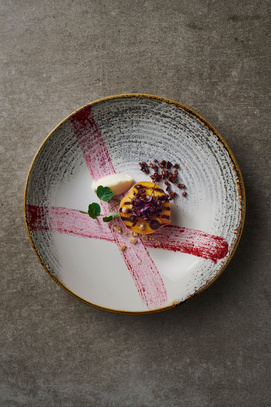 Coupe Bowl - 248Mm, Accents Jasper Grey: Pack of 12