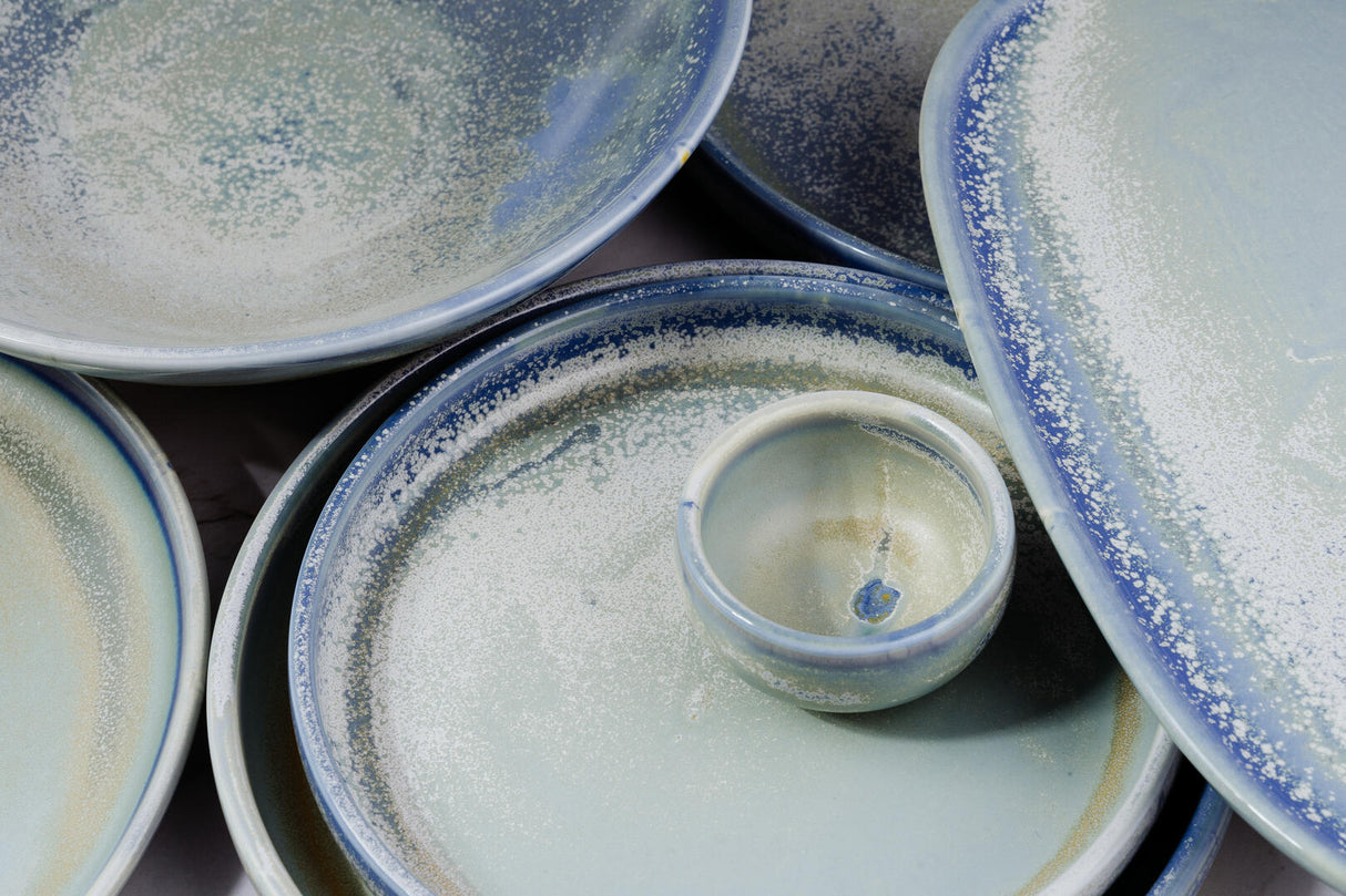 Oval Coupe Plate - 305 x 180mm, Cloud: Pack of 6