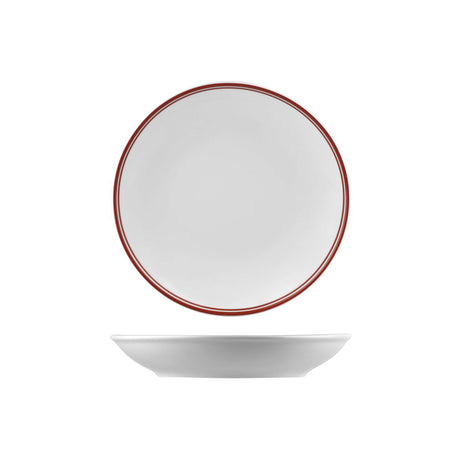 Round Coupe Bowl Red, 260Mm, Nano from Rak Porcelain. made out of Porcelain and sold in boxes of 12. Hospitality quality at wholesale price with The Flying Fork!