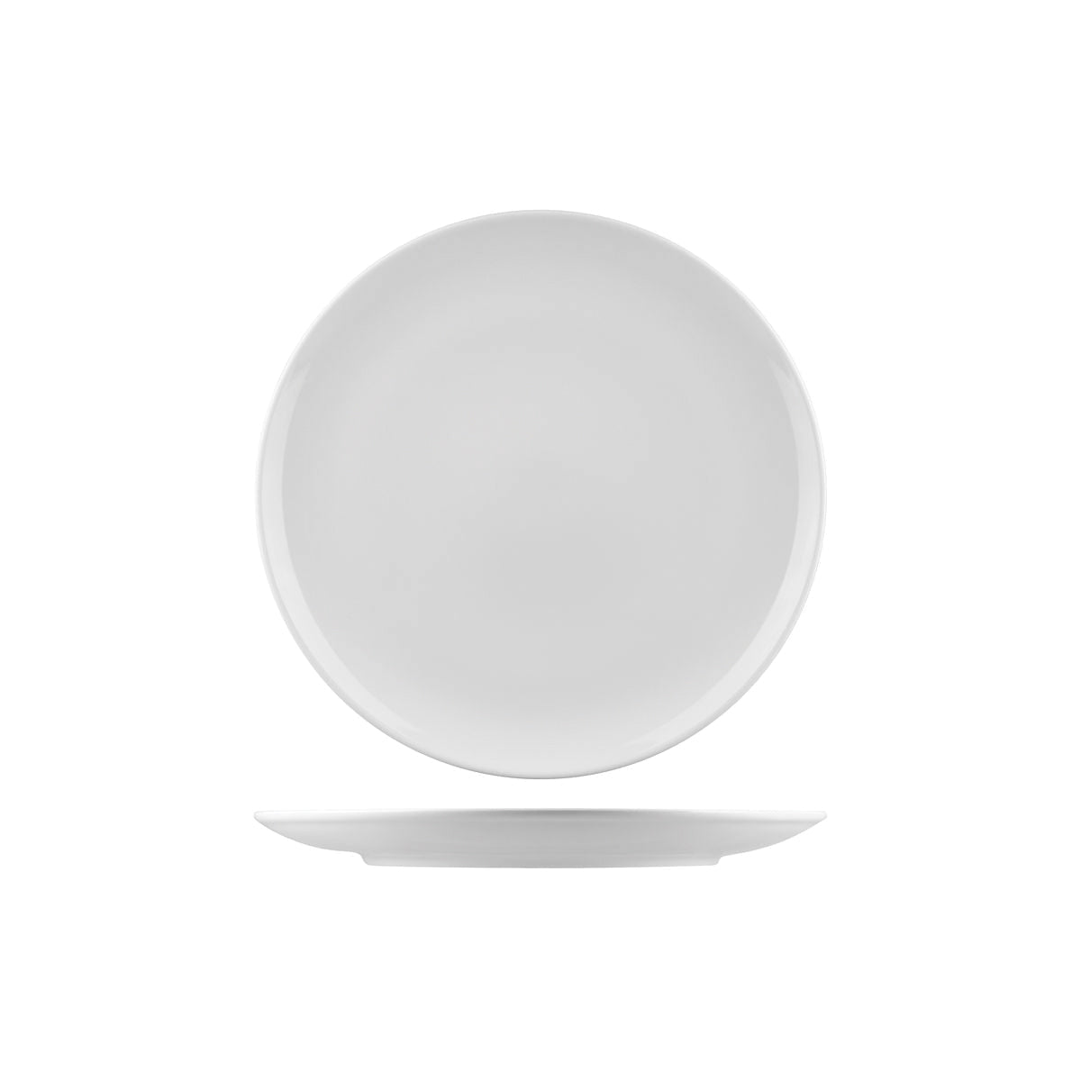 Round Coupe Plate - 270Mm, Nano from Rak Porcelain. Textured, made out of Porcelain and sold in boxes of 12. Hospitality quality at wholesale price with The Flying Fork!