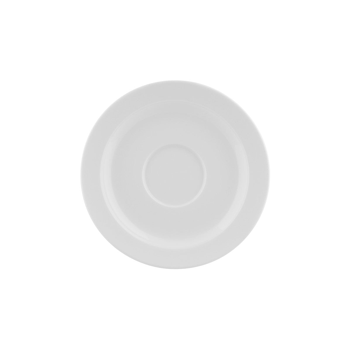 Tea Saucer - 150Mm, Prelude from Australia Fine China. made out of Porcelain and sold in boxes of 12. Hospitality quality at wholesale price with The Flying Fork!
