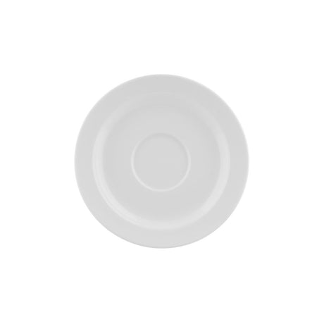 Tea Saucer - 150Mm, Prelude from Australia Fine China. made out of Porcelain and sold in boxes of 12. Hospitality quality at wholesale price with The Flying Fork!
