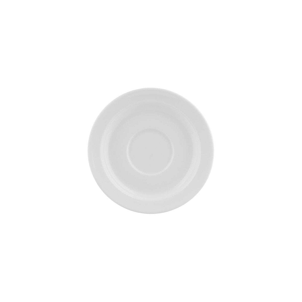 Coffee Saucer - 115Mm, Prelude from Australia Fine China. made out of Porcelain and sold in boxes of 24. Hospitality quality at wholesale price with The Flying Fork!