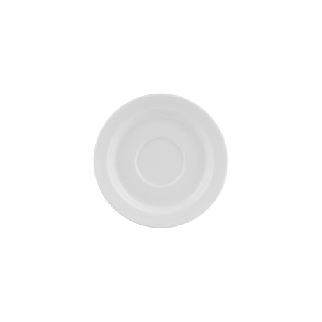 Coffee Saucer - 115Mm, Prelude from Australia Fine China. made out of Porcelain and sold in boxes of 24. Hospitality quality at wholesale price with The Flying Fork!
