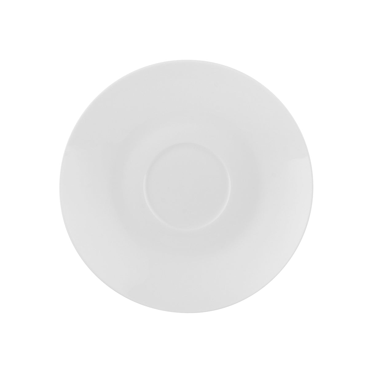 Saucer - Pacific Bone China from Australia Fine China. made out of Porcelain and sold in boxes of 72. Hospitality quality at wholesale price with The Flying Fork!