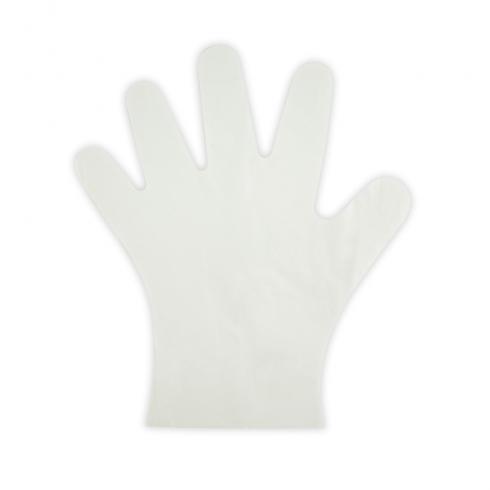 Medium compostable glove - natural from BioPak. Compostable, made out of Bioplastic and sold in boxes of 1. Hospitality quality at wholesale price with The Flying Fork!