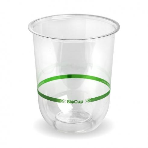 500ml tumbler - clear from BioPak. Compostable, made out of Bioplastic and sold in boxes of 1. Hospitality quality at wholesale price with The Flying Fork!