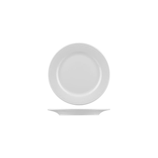 Round Plate - 250Mm, Renaissance from Australia Fine China. made out of Porcelain and sold in boxes of 24. Hospitality quality at wholesale price with The Flying Fork!