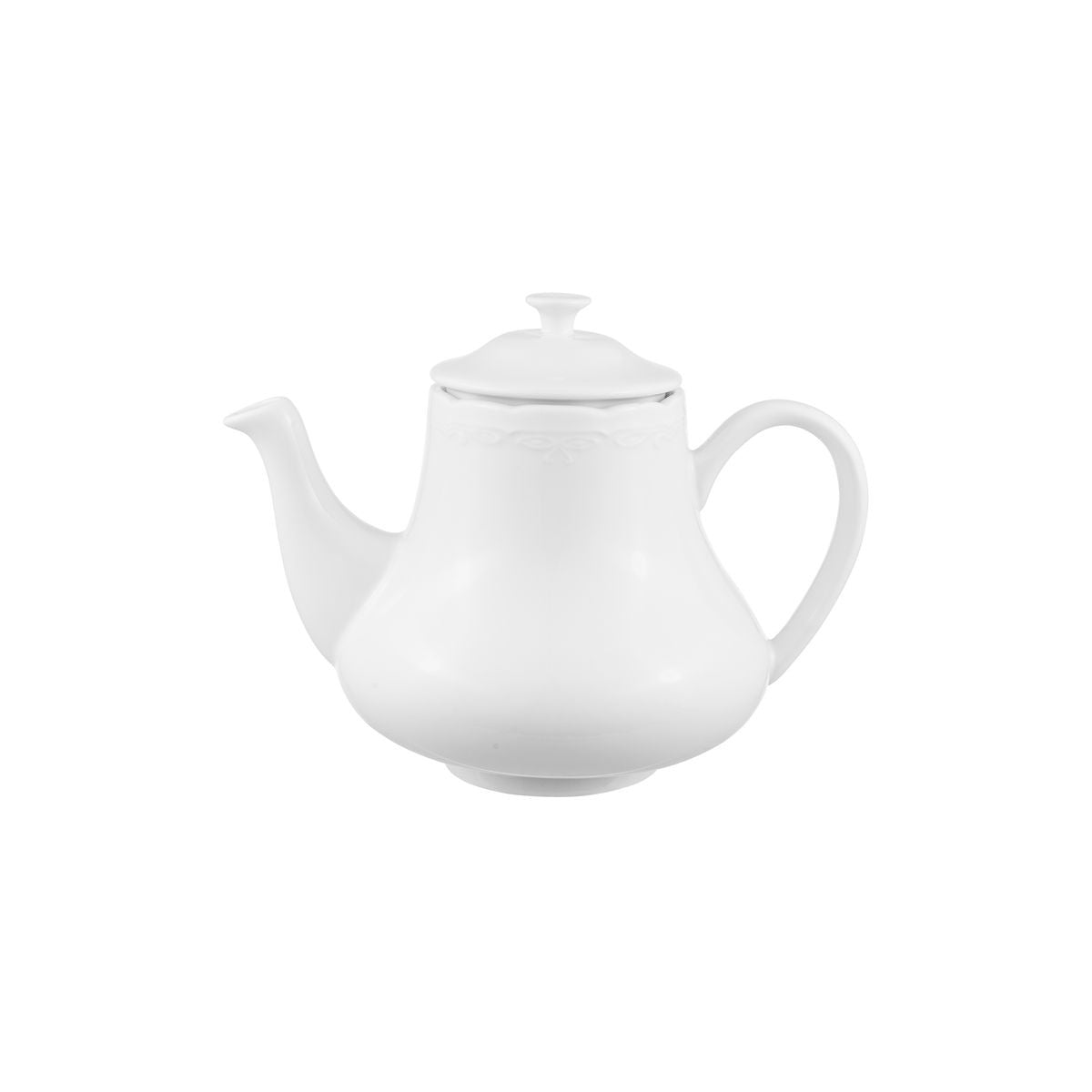 Teapot Body - 1220Ml, Renaissance from Australia Fine China. made out of Porcelain and sold in boxes of 12. Hospitality quality at wholesale price with The Flying Fork!