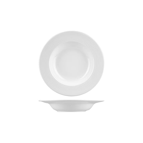 Deep Plate - 230Mm, Rondo from Rak Porcelain. made out of Porcelain and sold in boxes of 12. Hospitality quality at wholesale price with The Flying Fork!