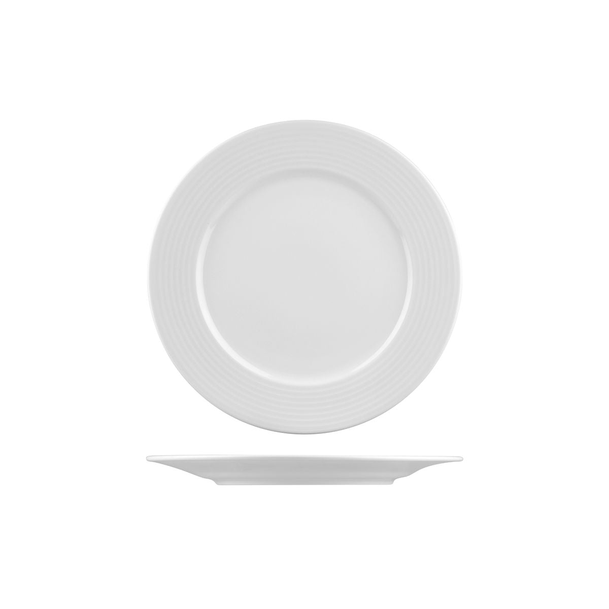 Round Plate - 240Mm, Rondo from Rak Porcelain. made out of Porcelain and sold in boxes of 6. Hospitality quality at wholesale price with The Flying Fork!