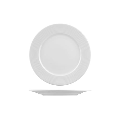 Round Plate - 240Mm, Rondo from Rak Porcelain. made out of Porcelain and sold in boxes of 6. Hospitality quality at wholesale price with The Flying Fork!