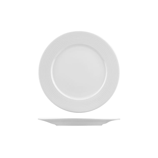 Round Plate - 240Mm, Rondo from Rak Porcelain. made out of Porcelain and sold in boxes of 6. Hospitality quality at wholesale price with The Flying Fork!