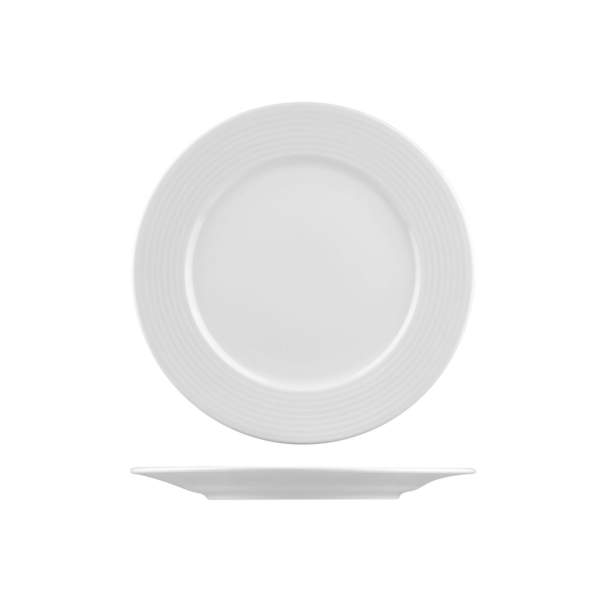 Round Plate - 270Mm, Rondo from Rak Porcelain. made out of Porcelain and sold in boxes of 12. Hospitality quality at wholesale price with The Flying Fork!