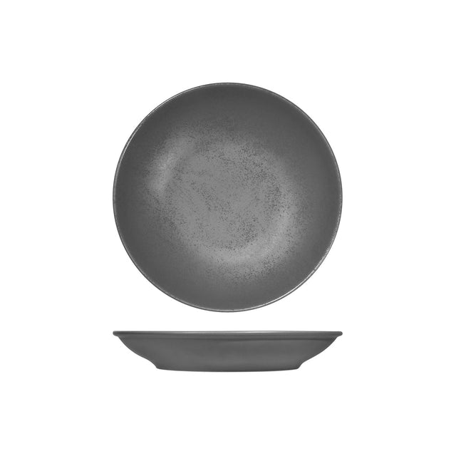 Round Coupe Bowl - Shale, 230Mm, Karbon from Rak Porcelain. made out of Porcelain and sold in boxes of 12. Hospitality quality at wholesale price with The Flying Fork!