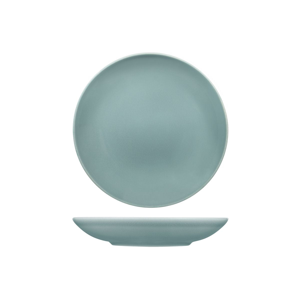Round Coupe Bowl - Blue, 230Mm, Vintage from Rak Porcelain. made out of Porcelain and sold in boxes of 12. Hospitality quality at wholesale price with The Flying Fork!