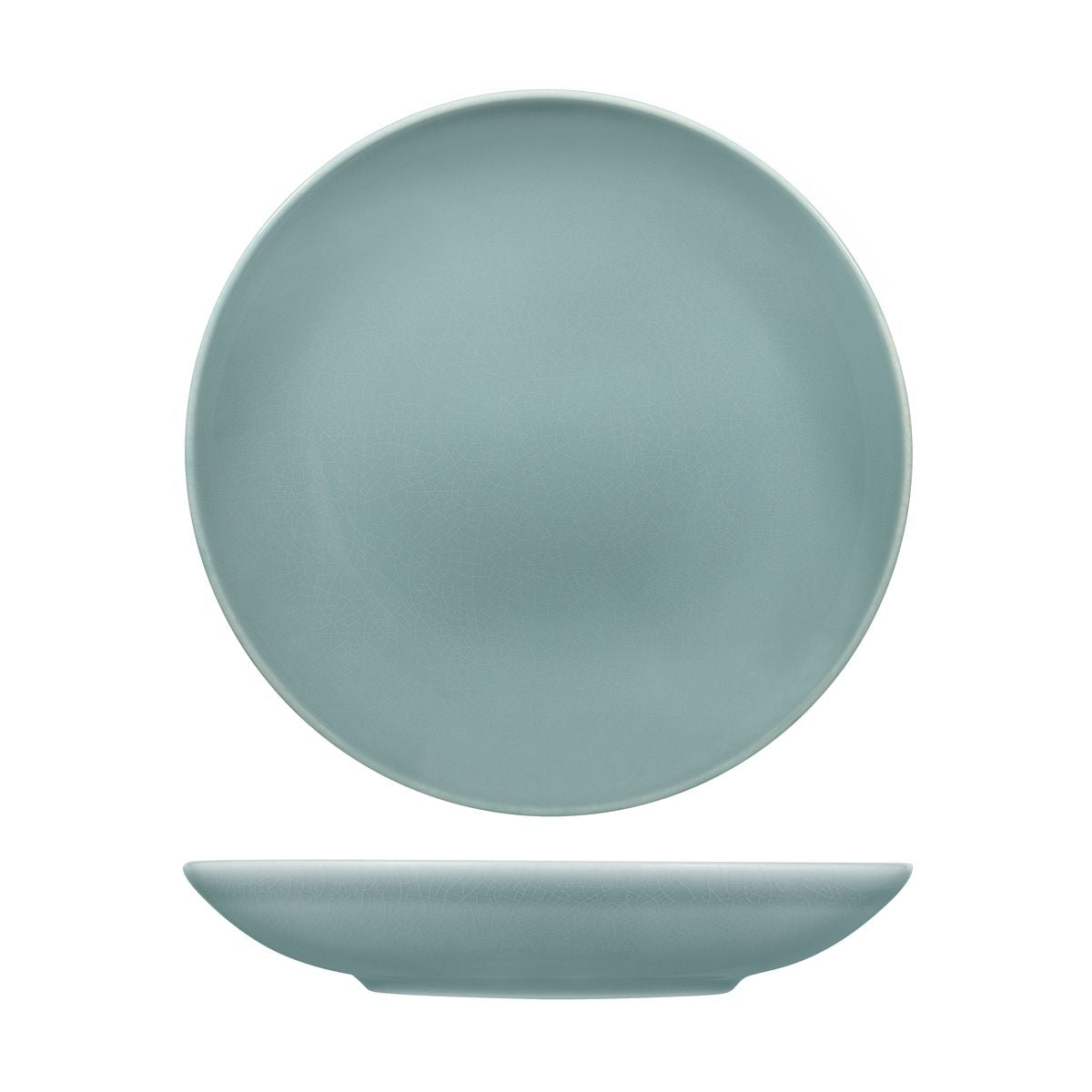 Round Coupe Bowl - Blue, 260Mm, Vintage from Rak Porcelain. made out of Porcelain and sold in boxes of 12. Hospitality quality at wholesale price with The Flying Fork!