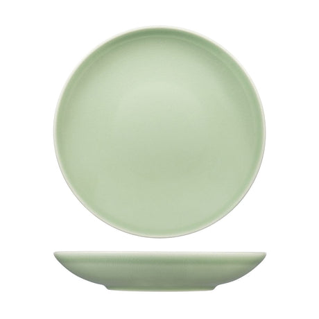Round Coupe Bowl - Green, 260Mm, Vintage from Rak Porcelain. made out of Porcelain and sold in boxes of 12. Hospitality quality at wholesale price with The Flying Fork!