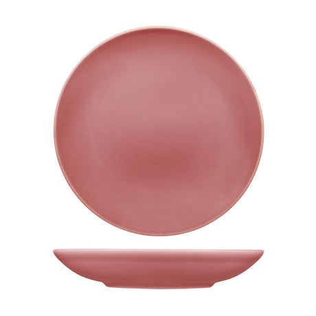 Round Coupe Bowl - Pink, 260Mm, Vintage from Rak Porcelain. made out of Porcelain and sold in boxes of 12. Hospitality quality at wholesale price with The Flying Fork!