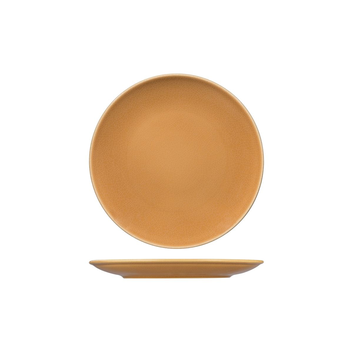 Round Coupe Plate - Beige, 210Mm, Vintage from Rak Porcelain. made out of Porcelain and sold in boxes of 12. Hospitality quality at wholesale price with The Flying Fork!