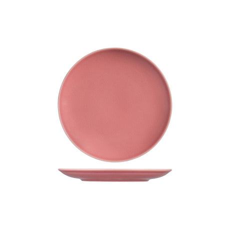 Round Coupe Plate - Pink, 210Mm, Vintage from Rak Porcelain. made out of Porcelain and sold in boxes of 12. Hospitality quality at wholesale price with The Flying Fork!