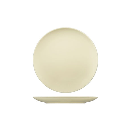 Round Coupe Plate - Pearly, 210Mm, Vintage from Rak Porcelain. made out of Porcelain and sold in boxes of 12. Hospitality quality at wholesale price with The Flying Fork!