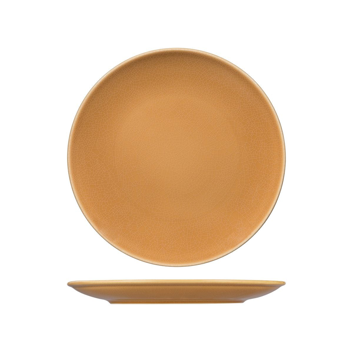 Round Coupe Plate - Beige, 270Mm, Vintage from Rak Porcelain. made out of Porcelain and sold in boxes of 12. Hospitality quality at wholesale price with The Flying Fork!