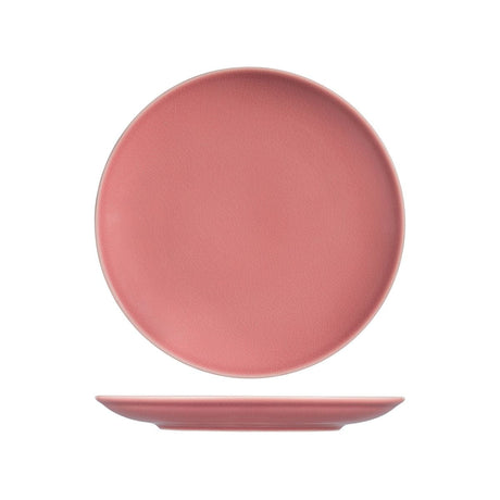 Round Coupe Plate - Pink, 270Mm, Vintage from Rak Porcelain. made out of Porcelain and sold in boxes of 12. Hospitality quality at wholesale price with The Flying Fork!