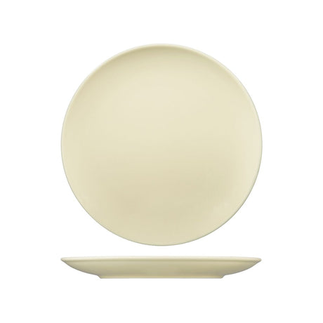 Round Coupe Plate - Pearly, 270Mm, Vintage from Rak Porcelain. made out of Porcelain and sold in boxes of 12. Hospitality quality at wholesale price with The Flying Fork!
